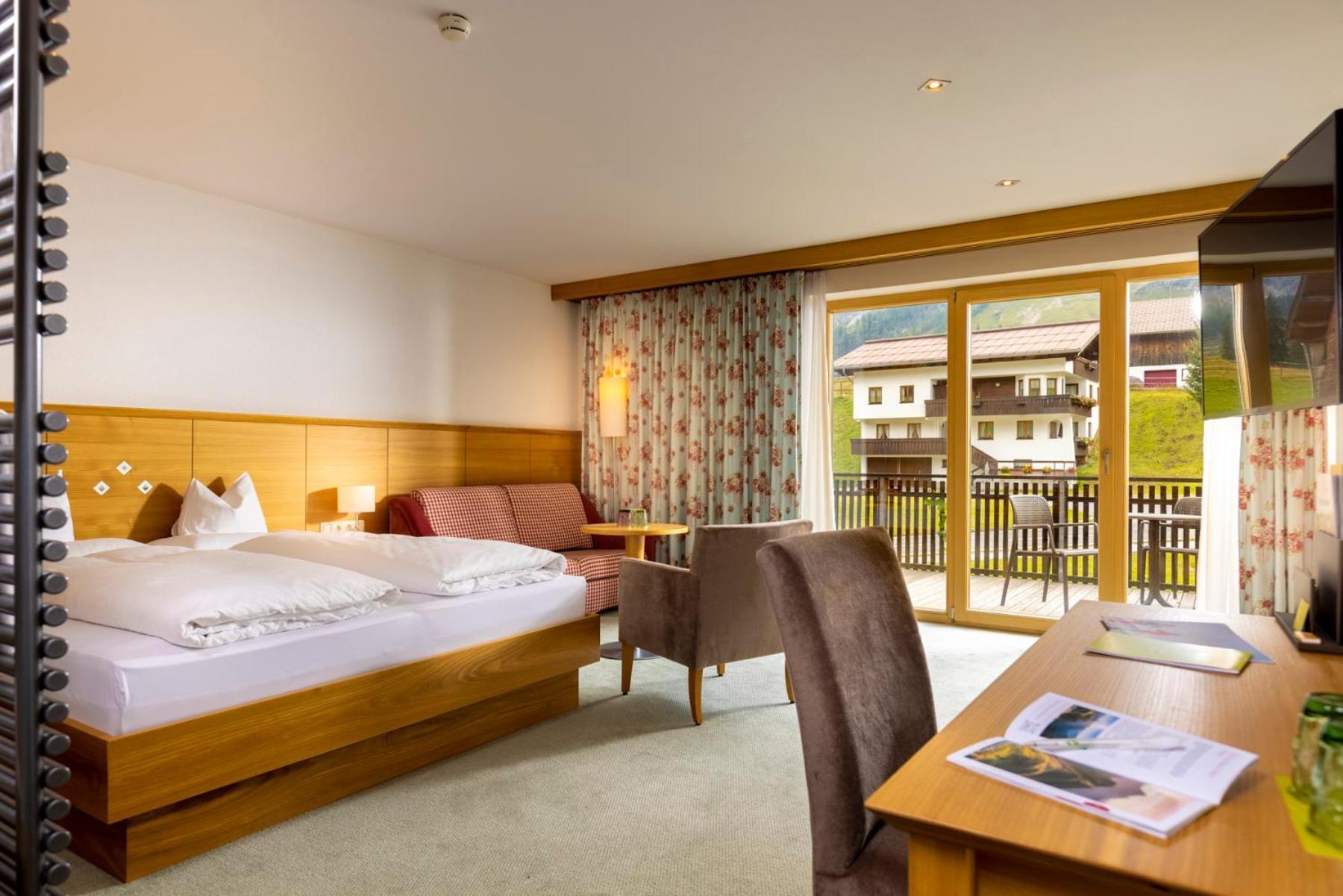 Hotel Walserberg Warth  Pokoj fotografie